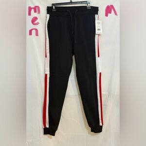 Blue and Red Men's Pants